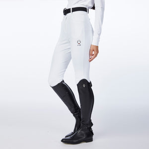 Women's Bellatrix Breeches Full Grip High Waist-Optical White