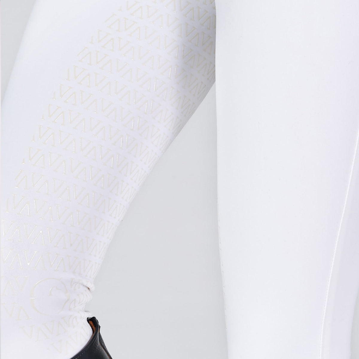 Women's Molveno Breeches Full Grip High West-White