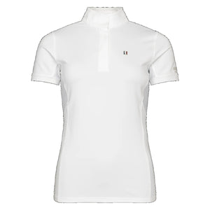 Kingsland Classic Women's SS Show Shirt with standing collar-White