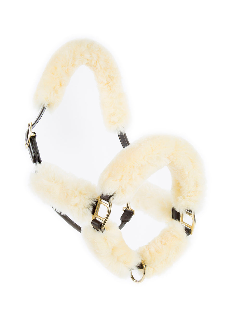 Cavaletti Leather /Sheepskin Halter