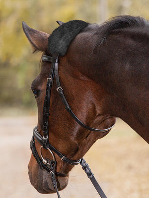 Real Lambskin Noseband or Headpiece Cushioning