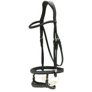 Stubben Snaffle Bridle Pro-Jump with Slide & Lock / Tandem Noseband
