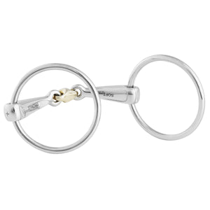Stubben 2in1 Loose Ring Snaffle double broken
