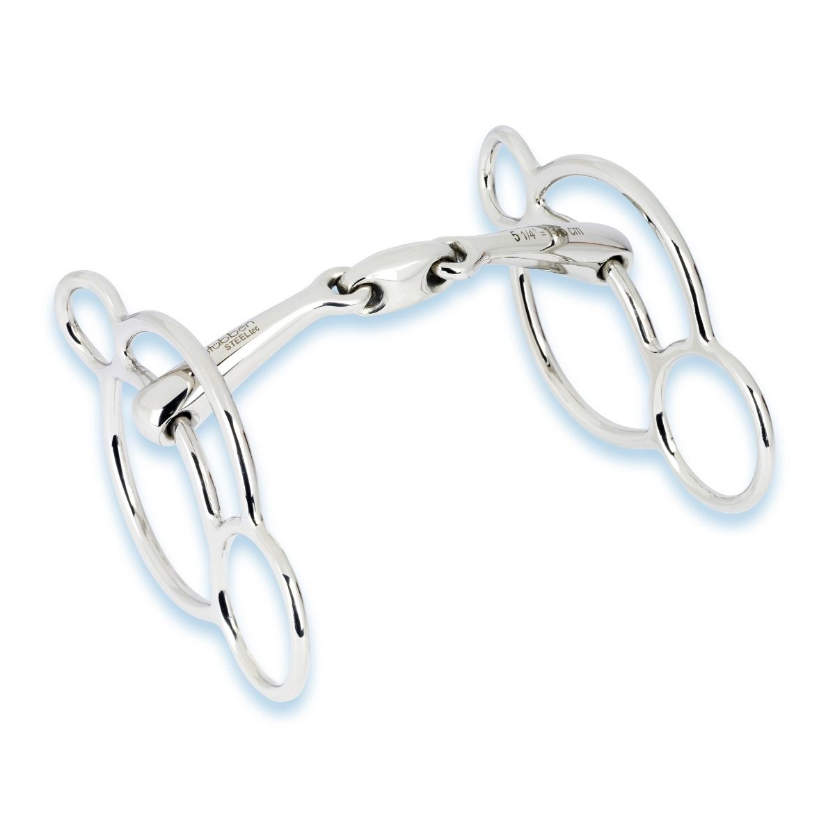 Stübben Easy-Control 3-Ring Gag Double Broken