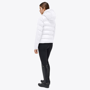 Cavalleria Toscana Women's Hooded Nylon Puffer Vest