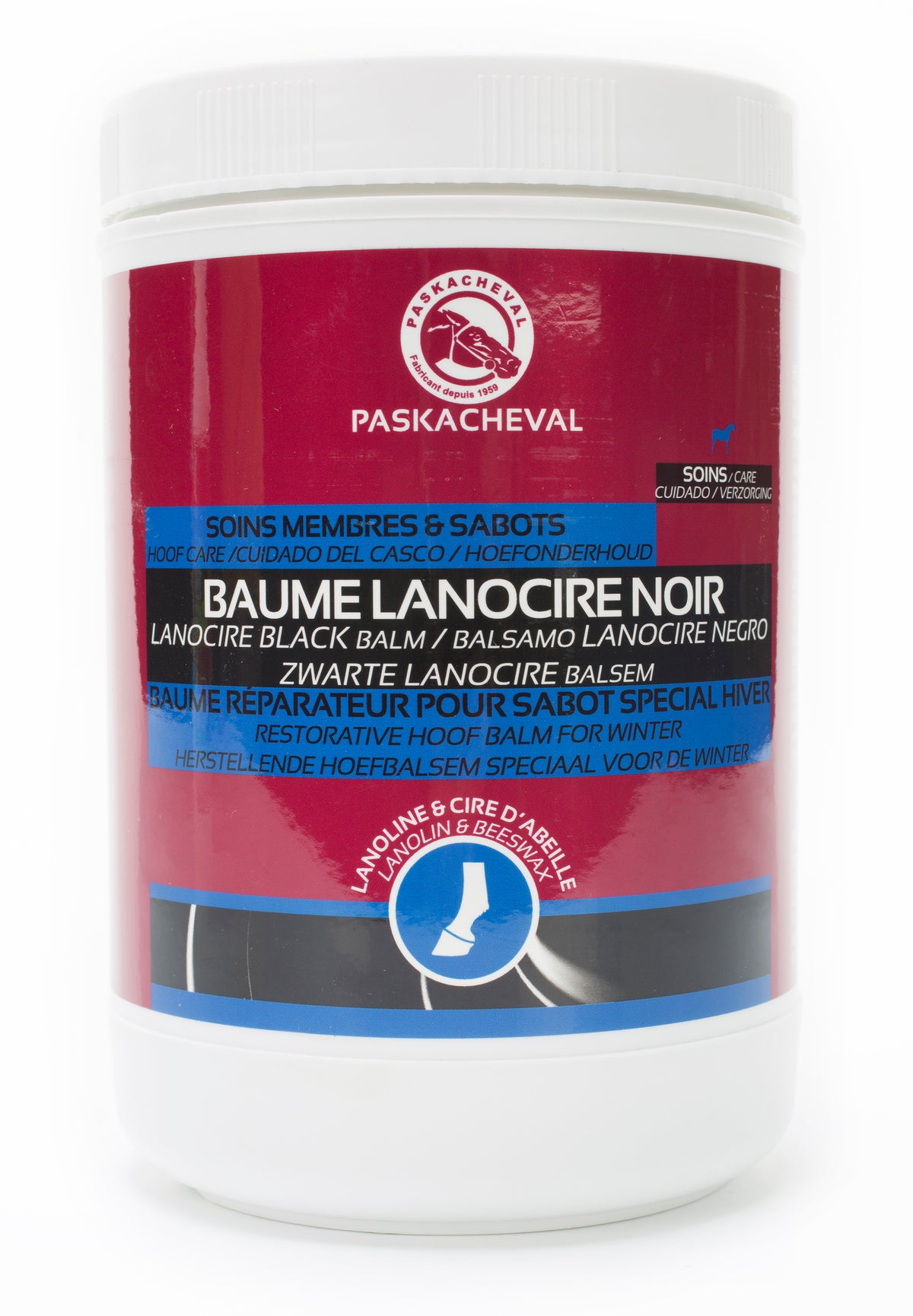 Paskacheval Black Lanocire Hoof Balm