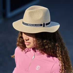 Kingsland Lori Unisex Straw Hat-Beige Warm San