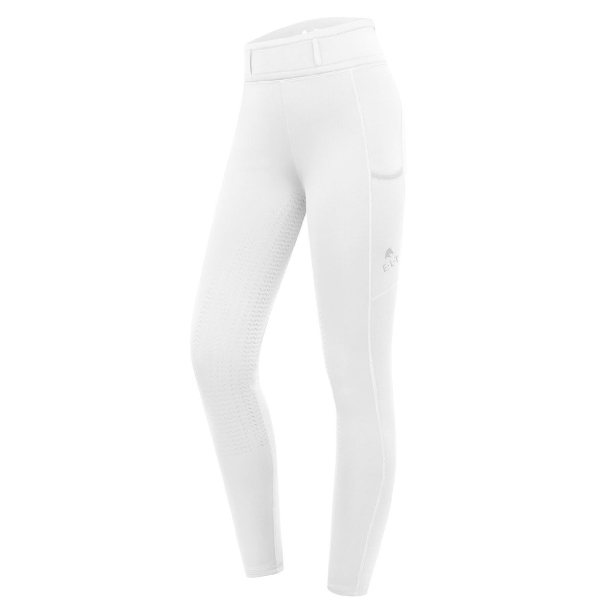 ELT Women's Ella Riding Leggings-White