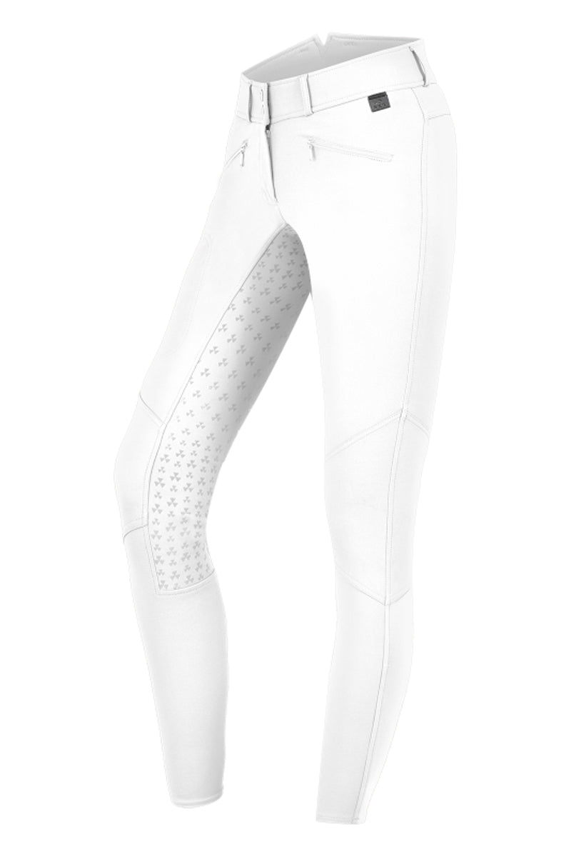 ELT Women's Hella High Waist Silicone Breeches White