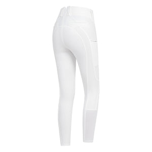 ELT Women's Mathilda Glam High Waist Breeches White