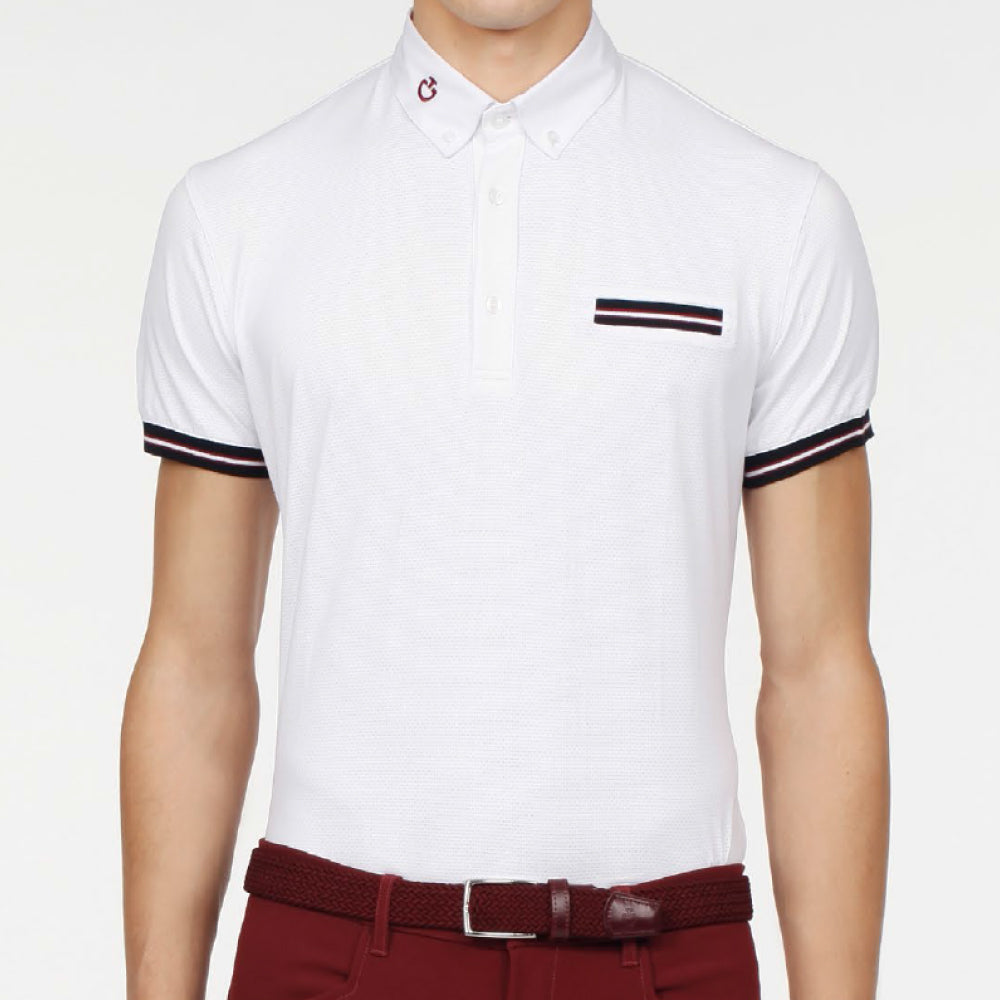 Cavalleria Toscana Men's Ions Polo S/S