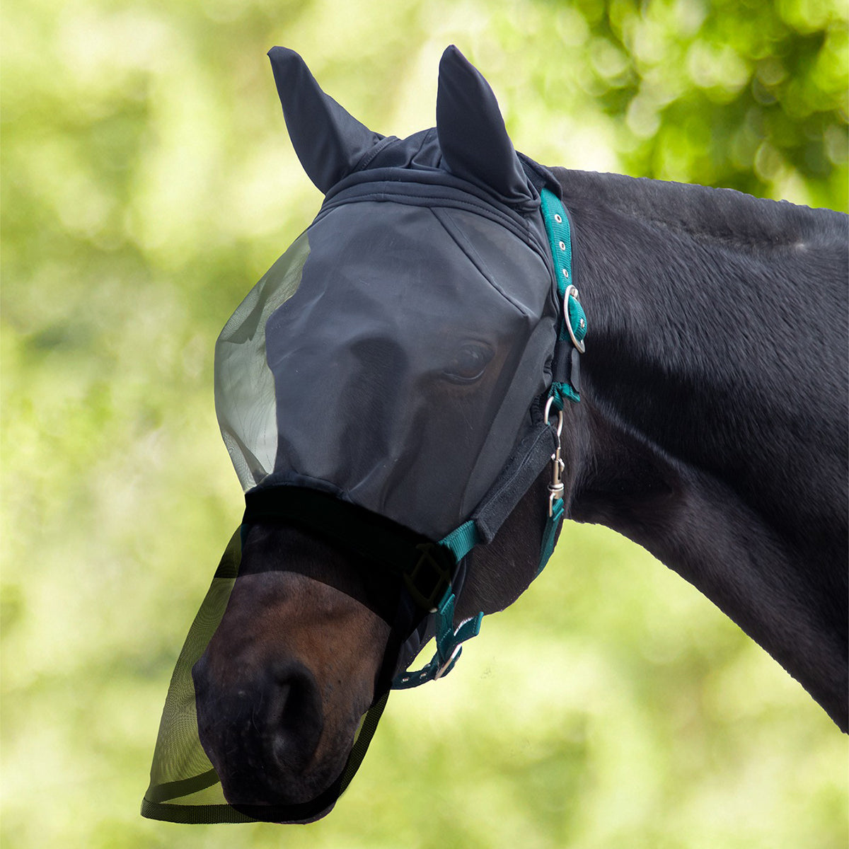 Fly Bonnet Premium Velcro with Ear and Nose Extension