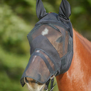 Fly Bonnet with Ears and Nose Extension