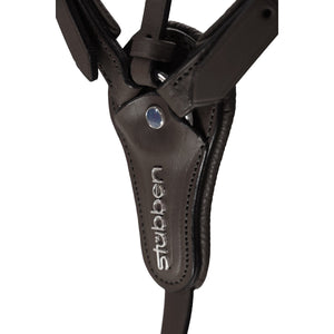 Stubben Breastplate Pro-Jump without Martingale Fork