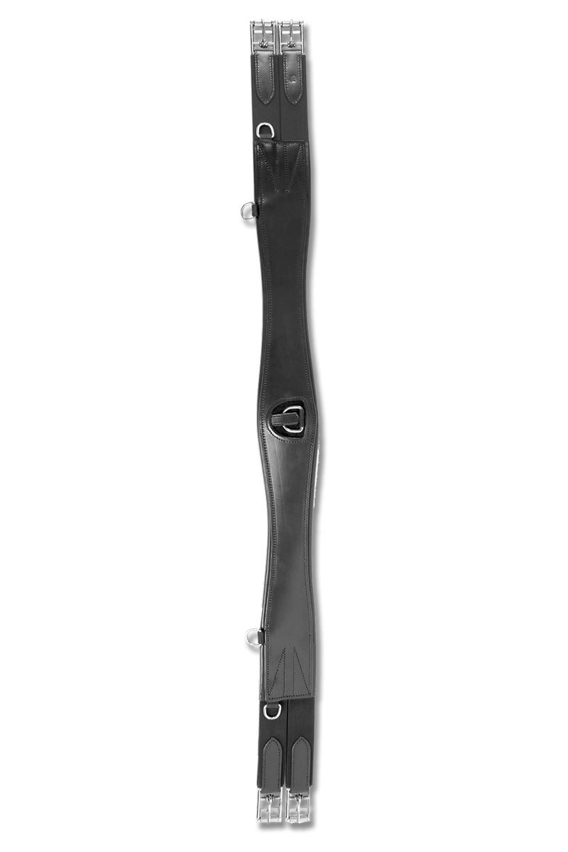 Leather Long Girth with Elastics
