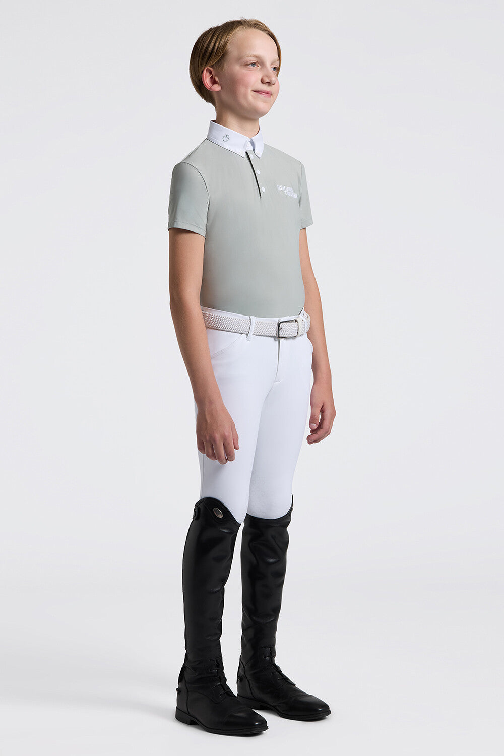 Boy's  Short Sleeve Jersey w/Embroidery