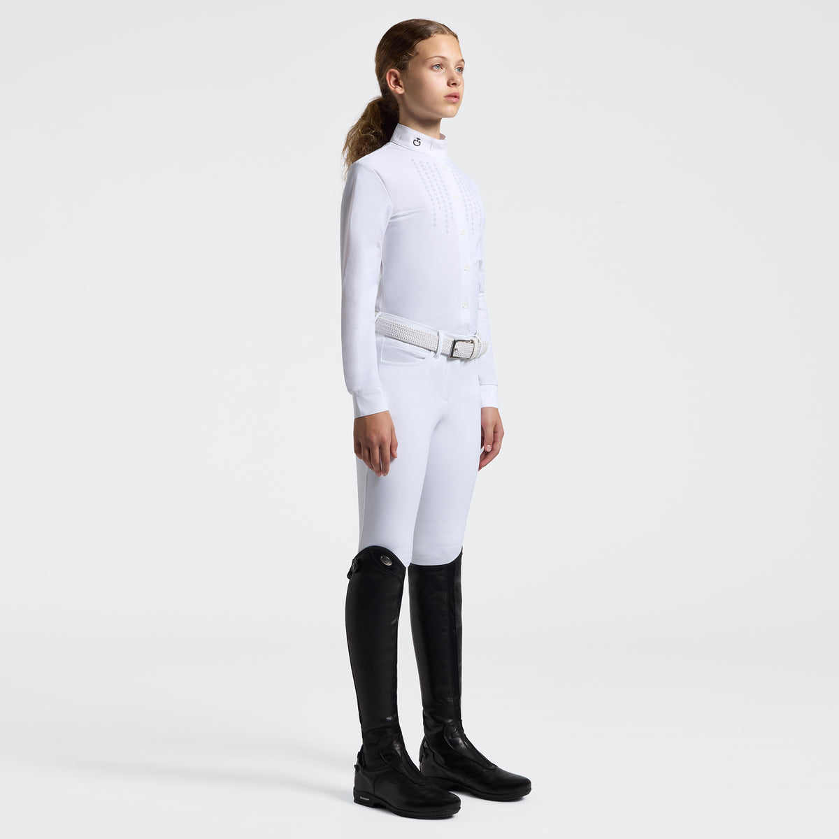 Girl's Long Sleeve Riding Shirt