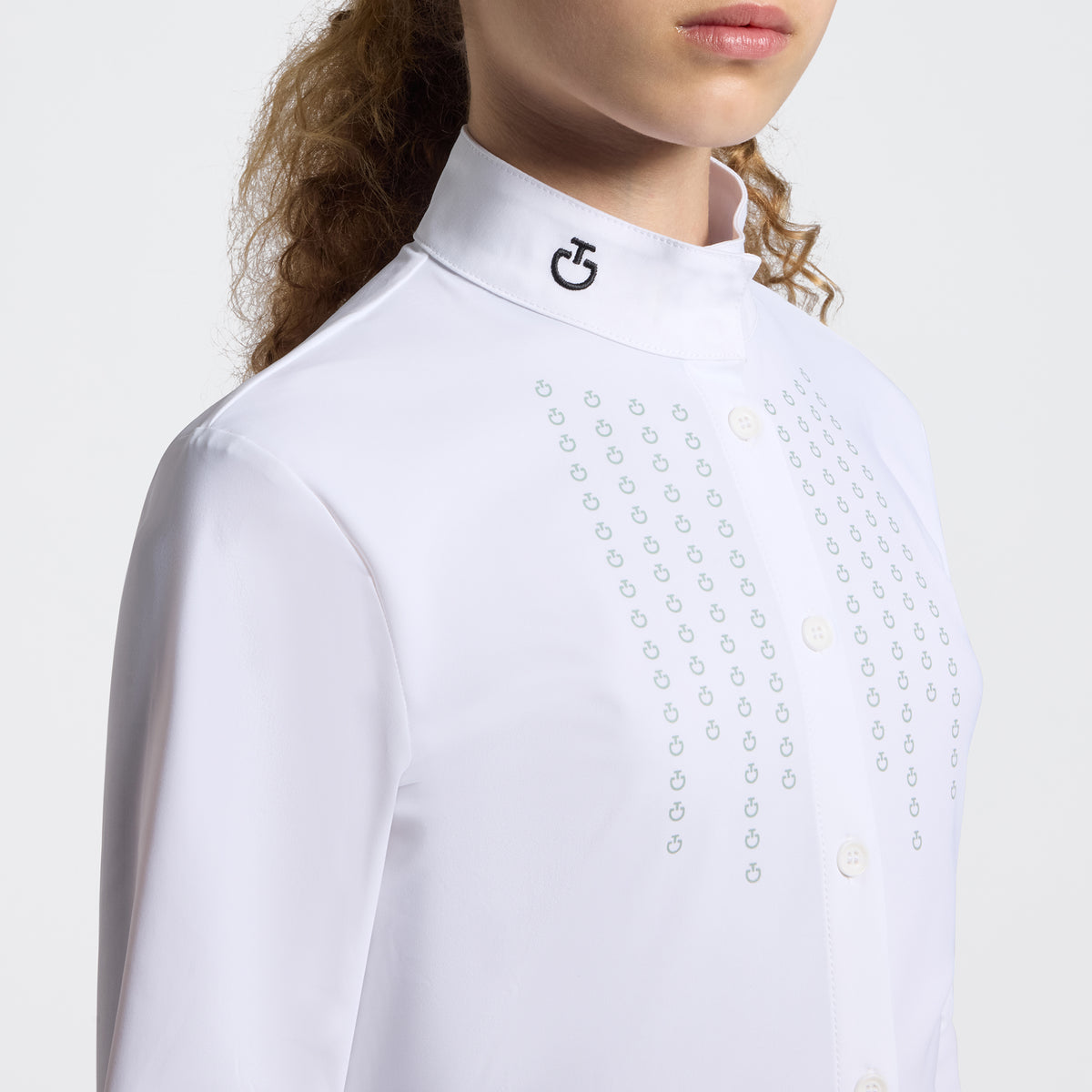 Girl's Long Sleeve Riding Shirt