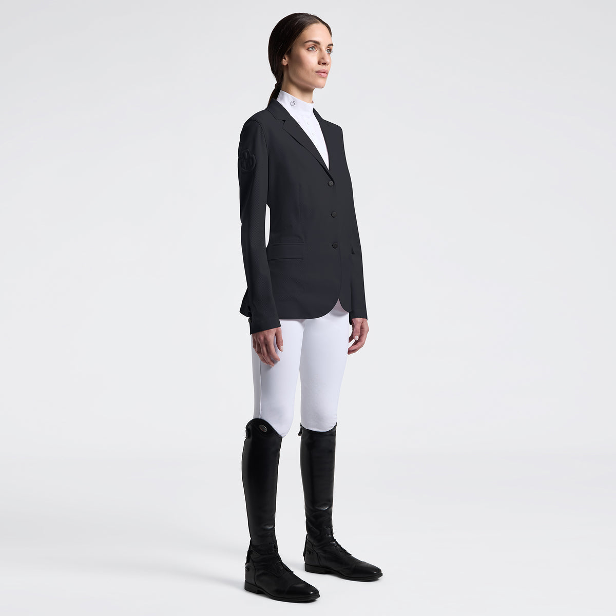 Women's Raw Cut Competition Jacket with buttons