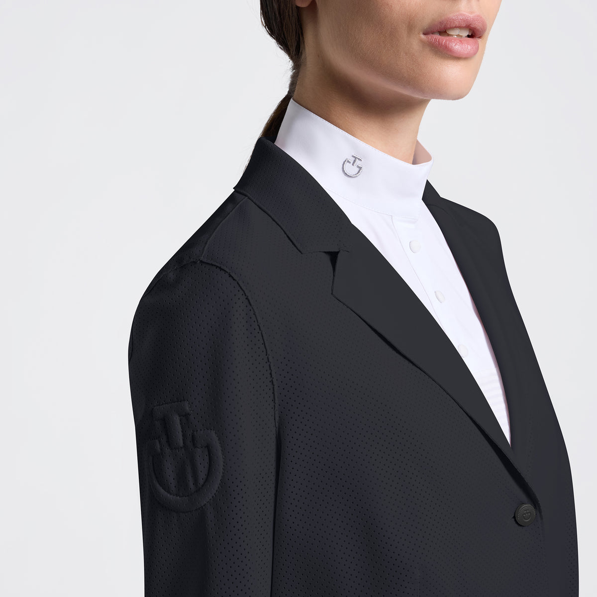 Women's Raw Cut Competition Jacket with buttons