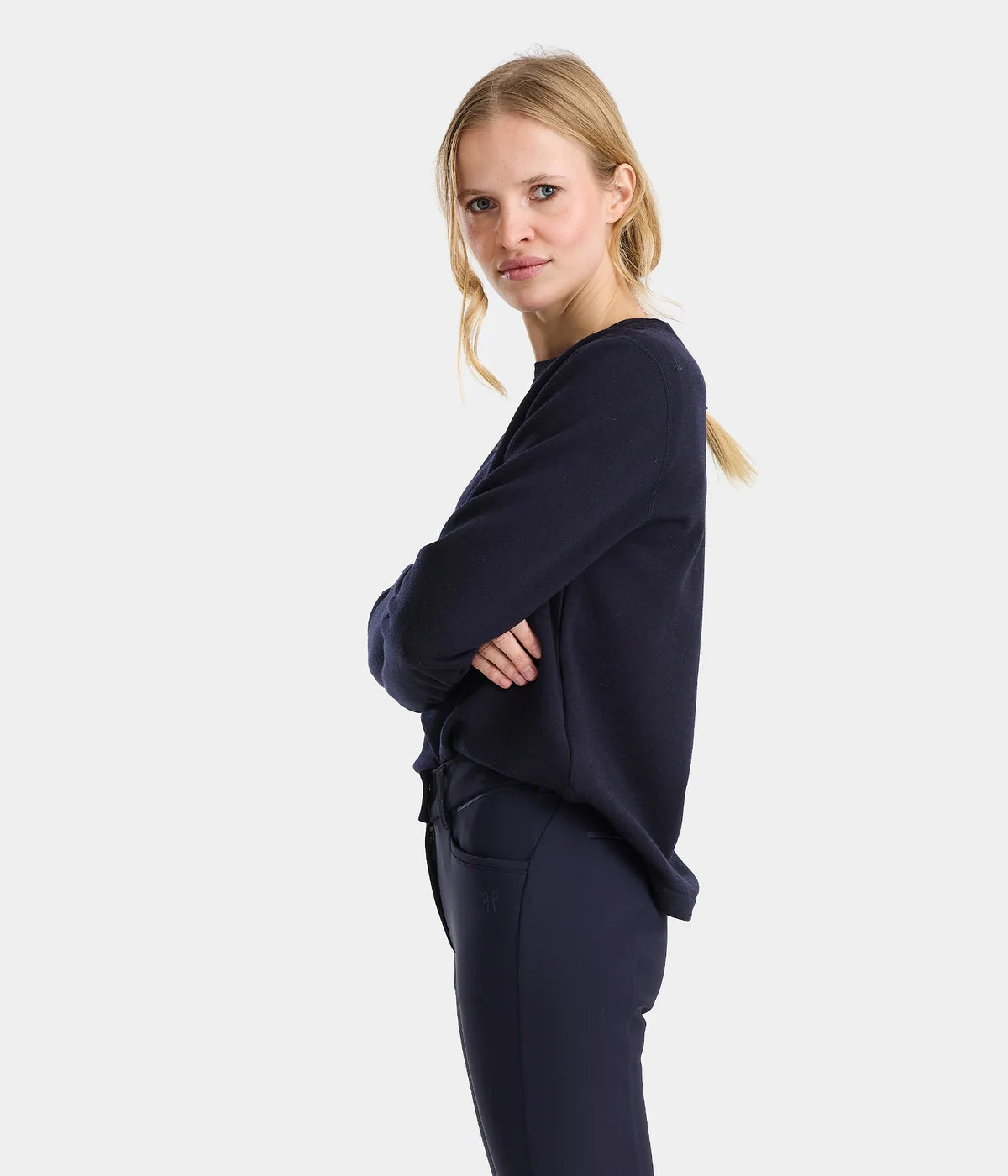 Women's Merino Wool Polo Shirt for Horse Riding