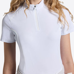 Women's Short Sleeve Riding Shirt with Inserts