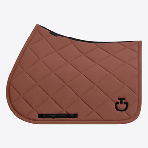 Diamond Quilted Jersey Jumping Saddle
