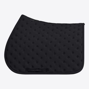 Jumping Saddle Pad with Quilted Design and Micro Logo