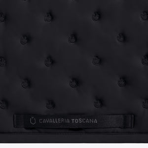 Jumping Saddle Pad with Quilted Design and Micro Logo