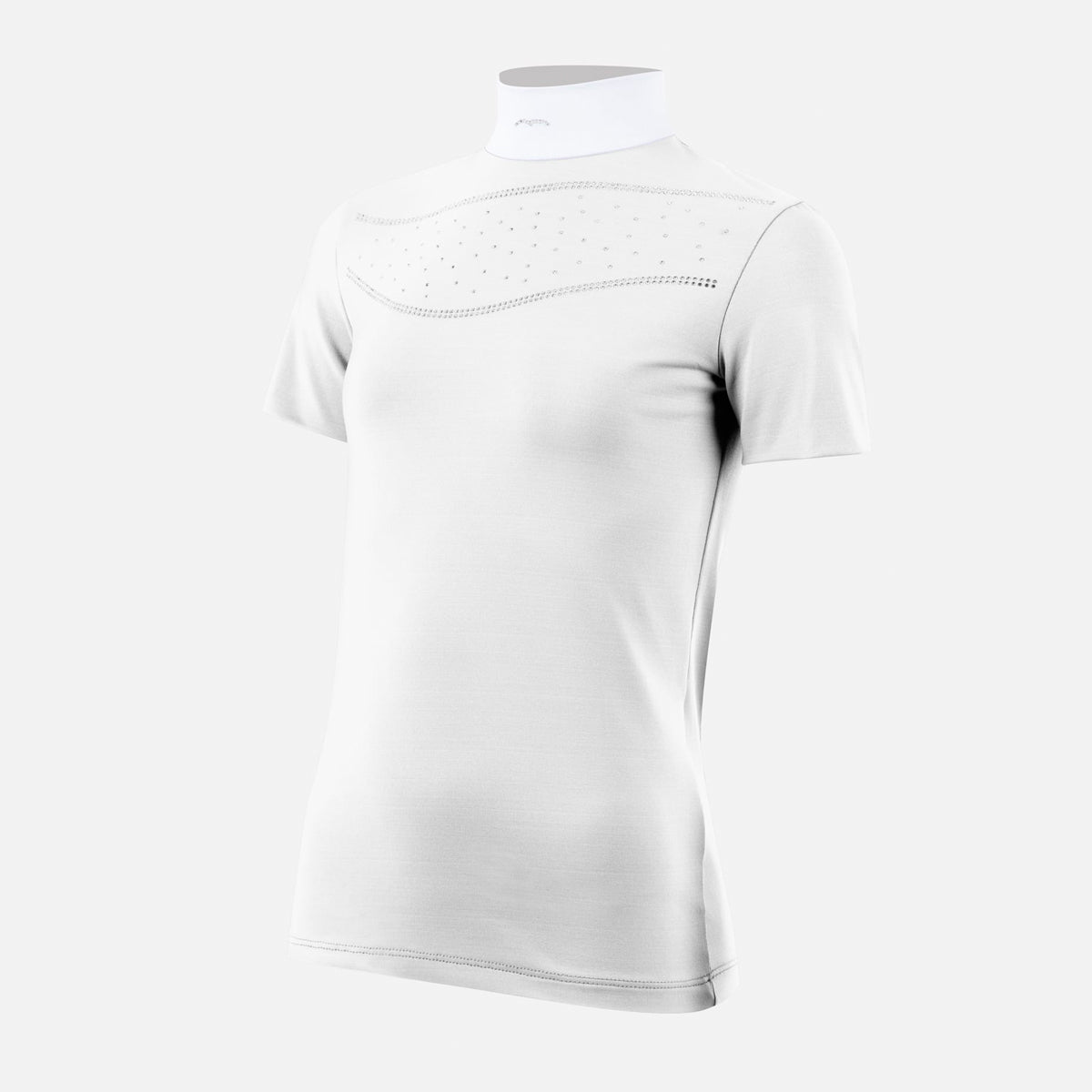 Animo Girl's Birdy Turtleneck-White