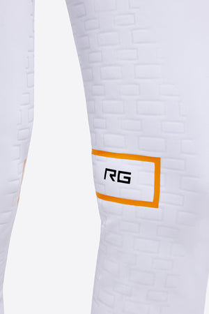 RG Women's Hight Waist Full Grip Riding Breeches White
