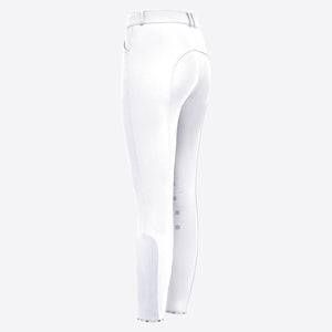 RG Women's Knee Grip Jumping Breeches White