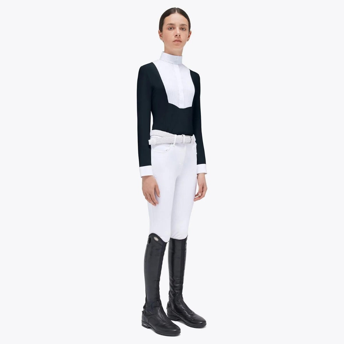 Cavalleria Toscana Girl Jersey Competition Shirt  L/S