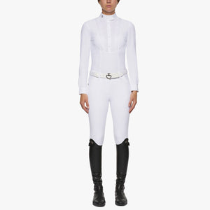 Cavalleria Toscana Women's Techn Shirt L/S W/Bib