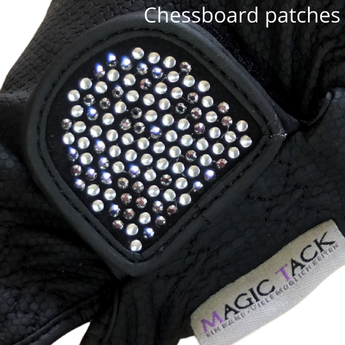 Haukeschmidt A touch of MagicTack Patches Chessboard Black