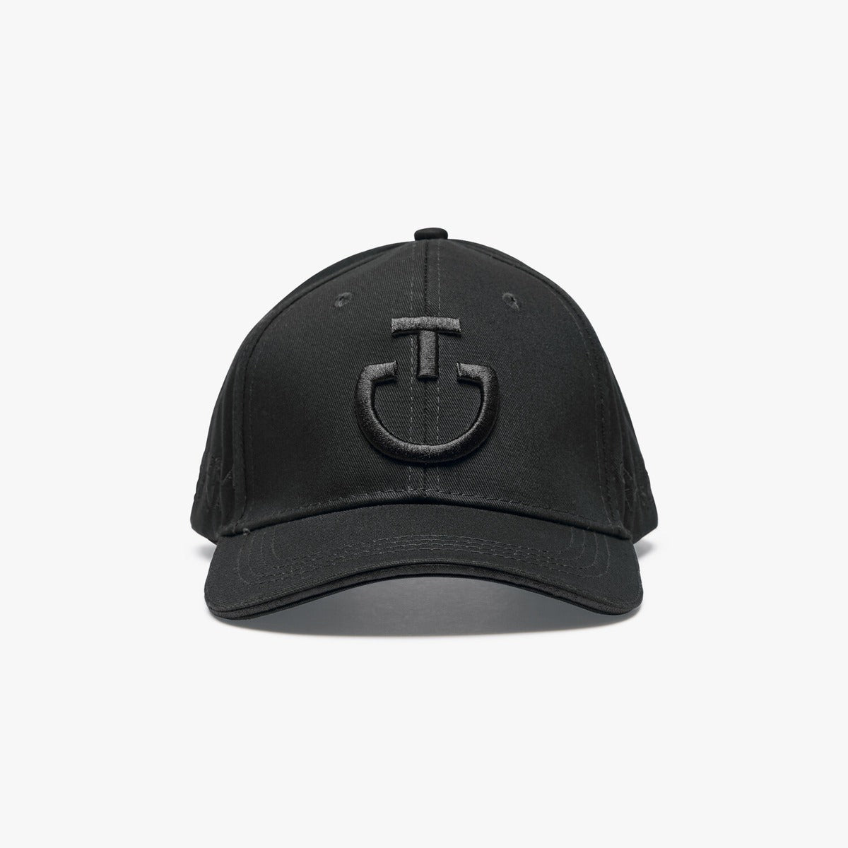 Cavalleria Toscana Cotton Baseball Cap with an Embroidered Logo