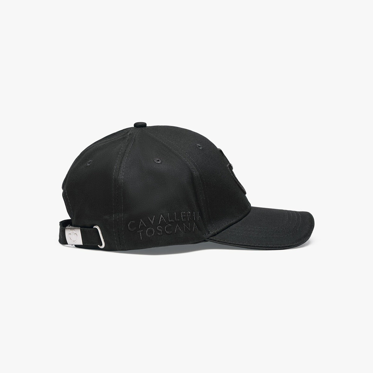 Cavalleria Toscana Cotton Baseball Cap with an Embroidered Logo