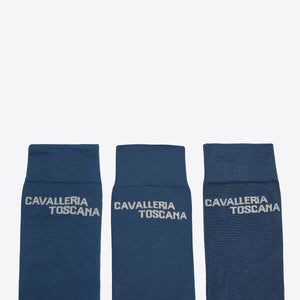 Jacquard Logo 3 Pack Socks
