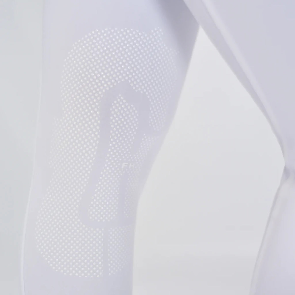 For Horses Women's Rita Ultra Move Breeches With High Waist & Knee Grip-White