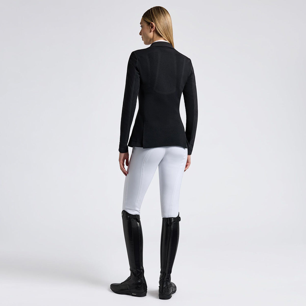 Cavalleria Toscana Women's R-EVO Light Tech Knit Zip Riding Jacket