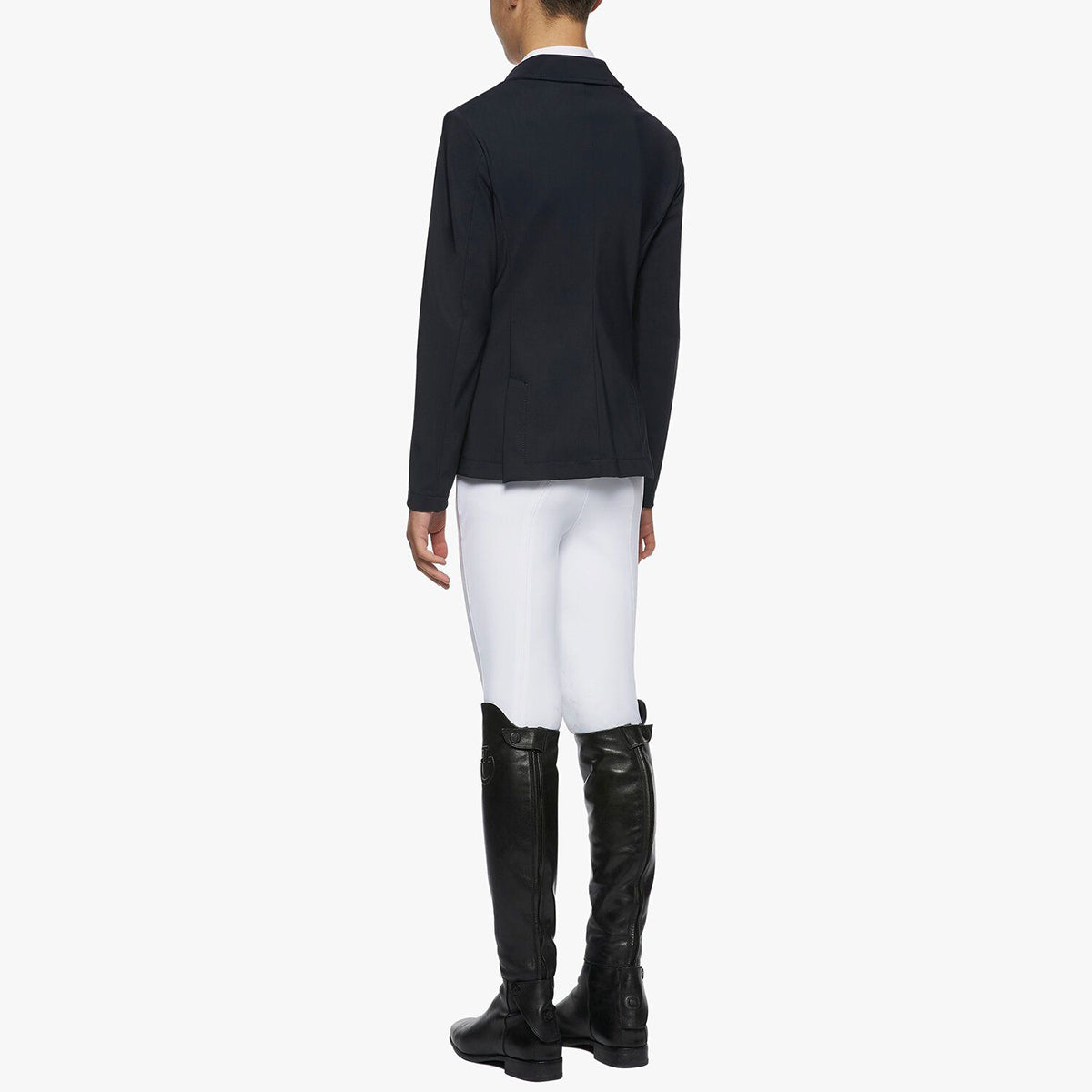 Cavalleria Toscana BoysLightweight Jersey Zip Riding Jacket