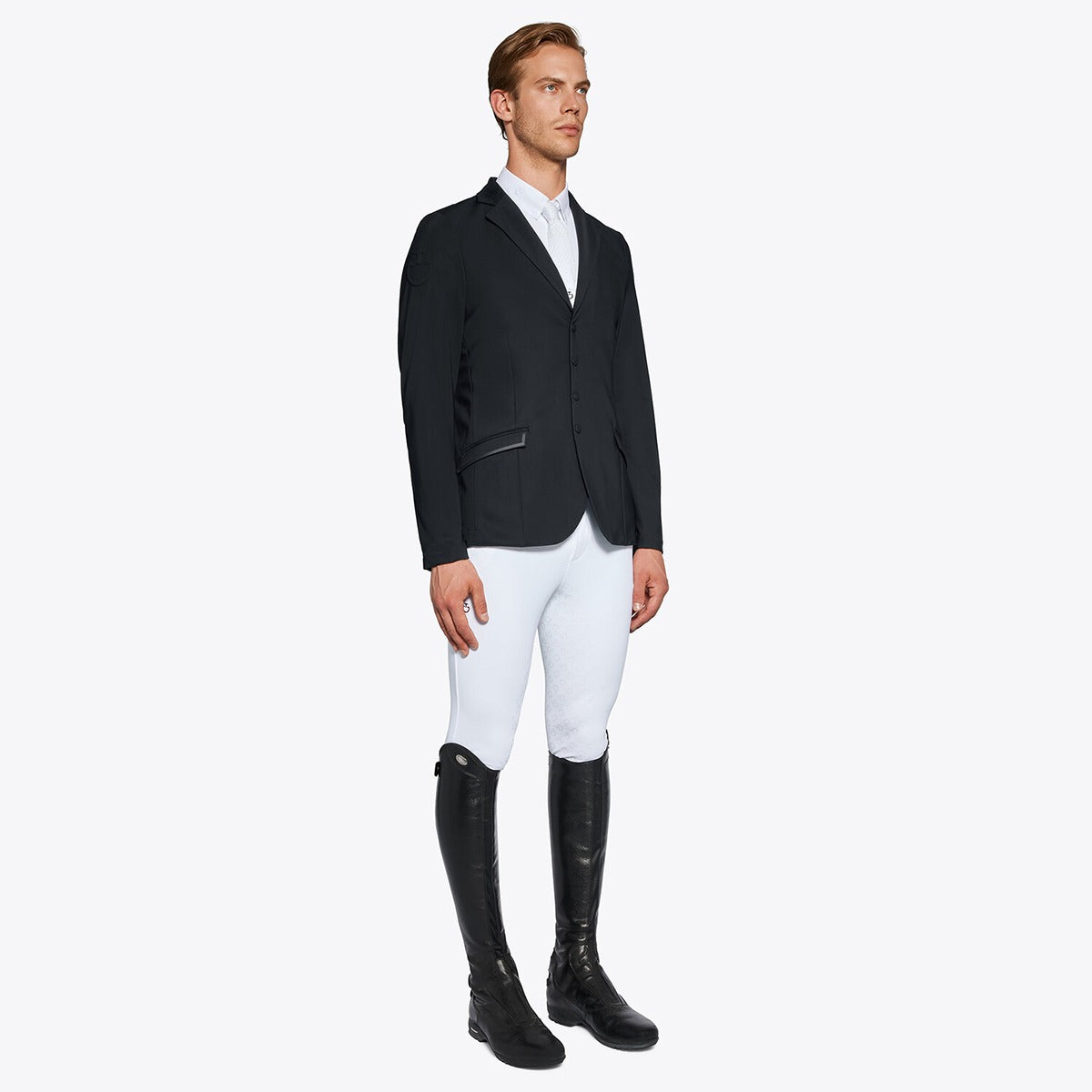 Men's Lightweight Jersey Zip Riding Jacket