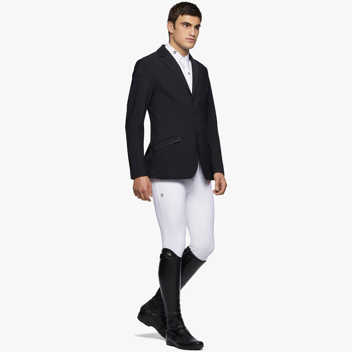 Men's Lightweight Jersey Zip Riding Jacket