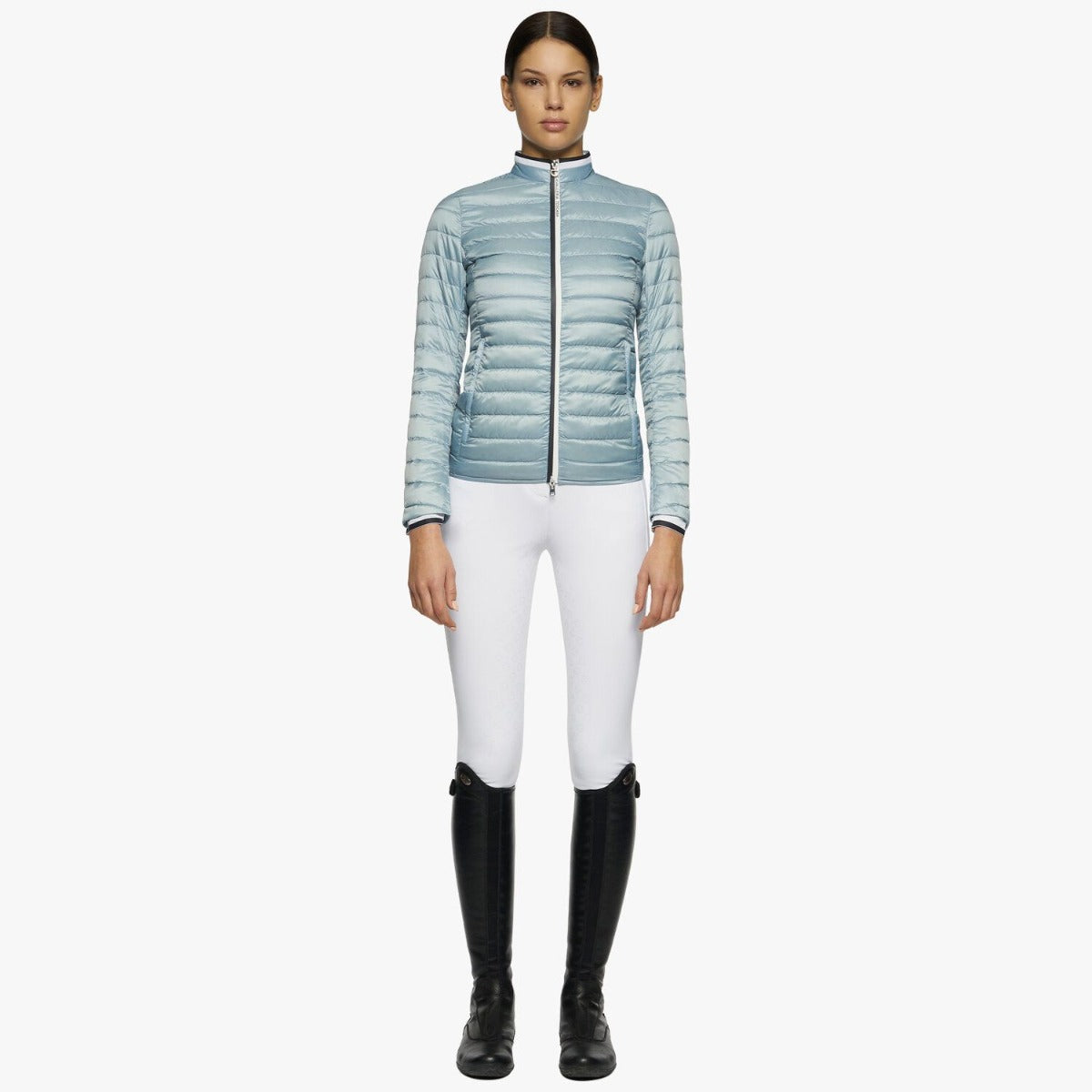 Cavalleria Toscana Women's Ultralight Packable Quilted Puffer Jacket