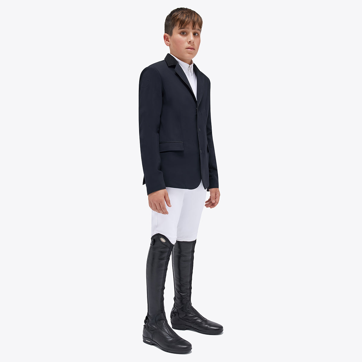 Cavalleria Toscana Boy's GP Zip Competition Jacket