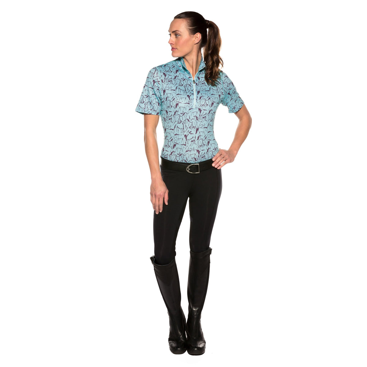 Kerrits Ice Fil Short Sleeve Print