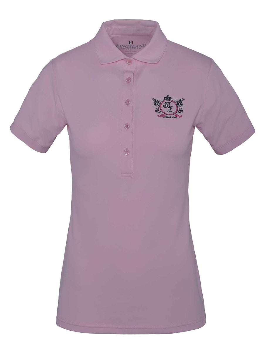 Kingland Women's Trayas Technical Piques Polo Shirt