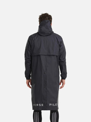 Horse Pilot Men's Long Raintech Jacket