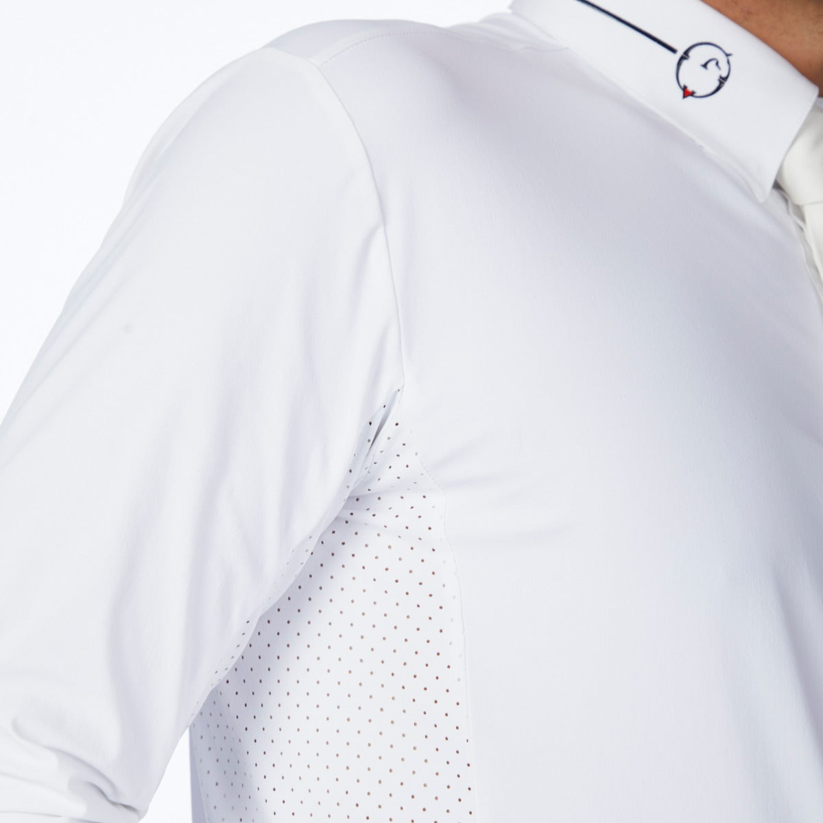 Men's Gemini Long Sleeves Shirt-Optical White
