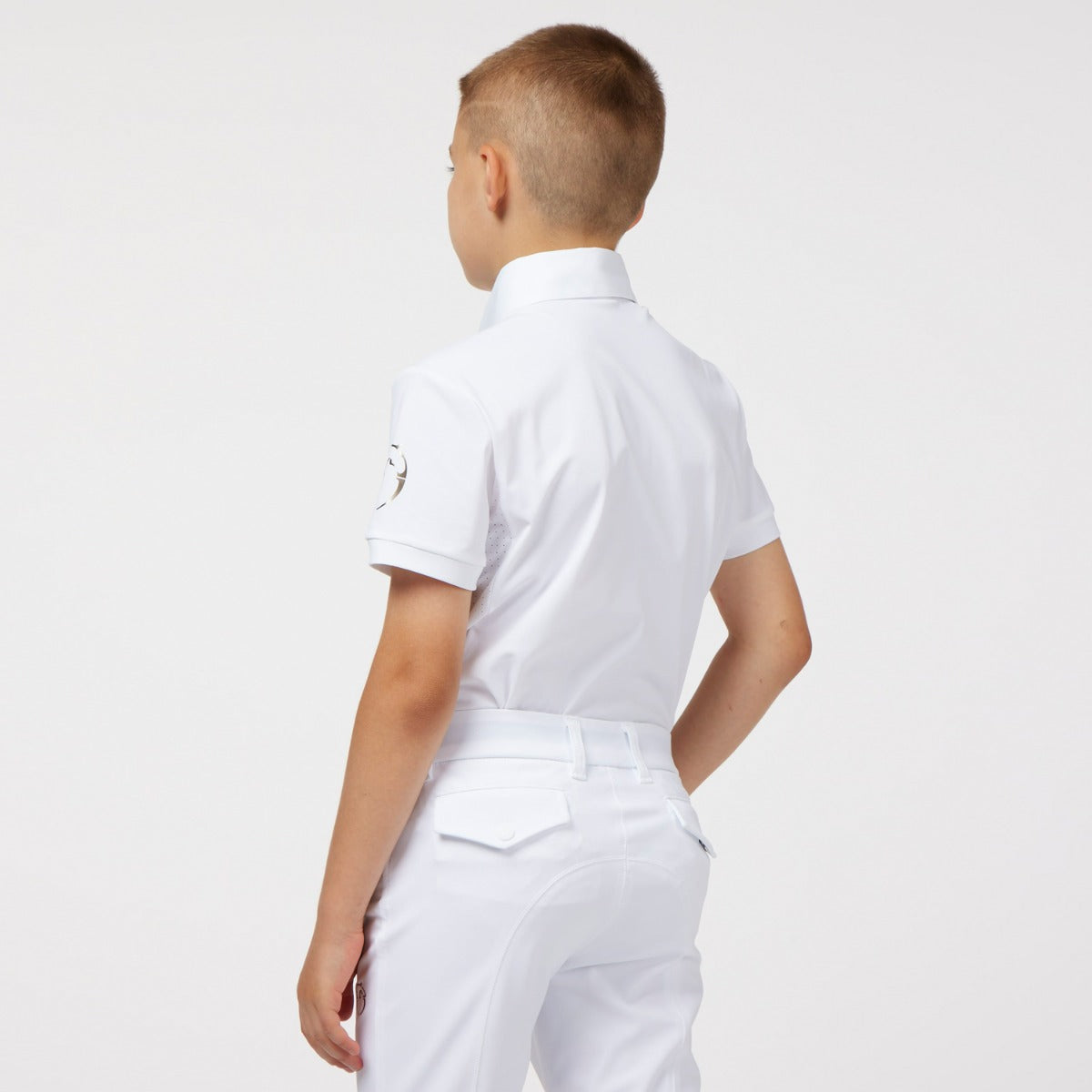 Vestrum Boy's Budoni S/S Shirt-Optical White